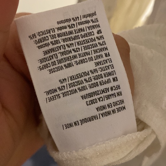 Blouse white american eagle outfitters xs - Picture 8 of 9
